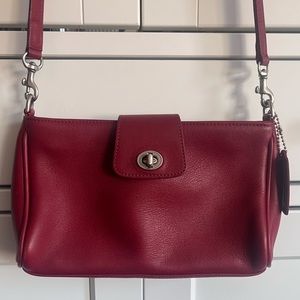 Vintage Coach Legacy Demi Crossbody in Red 🔥